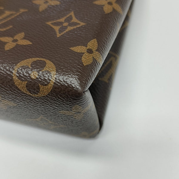 LOCKY BB Monogram Coated Canvas Brown