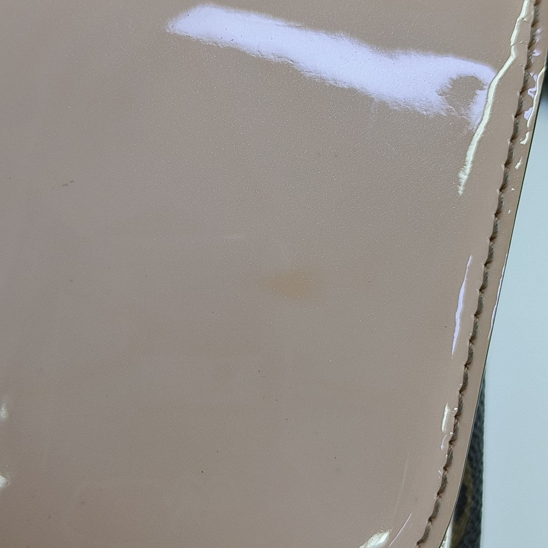 CHERRYWOOD BB Monogram Patent Leather Pink
