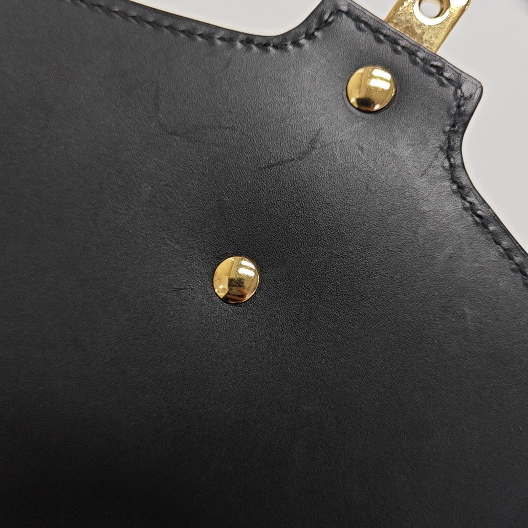 Sylvie Small Calfskin Black