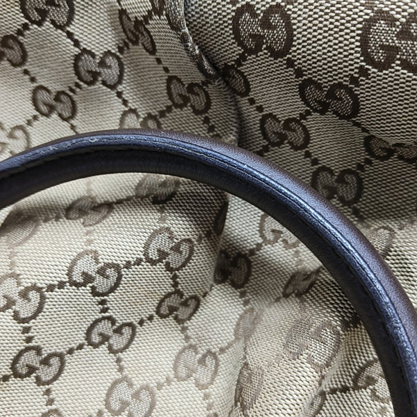 Sukey Monogram Canvas Brown