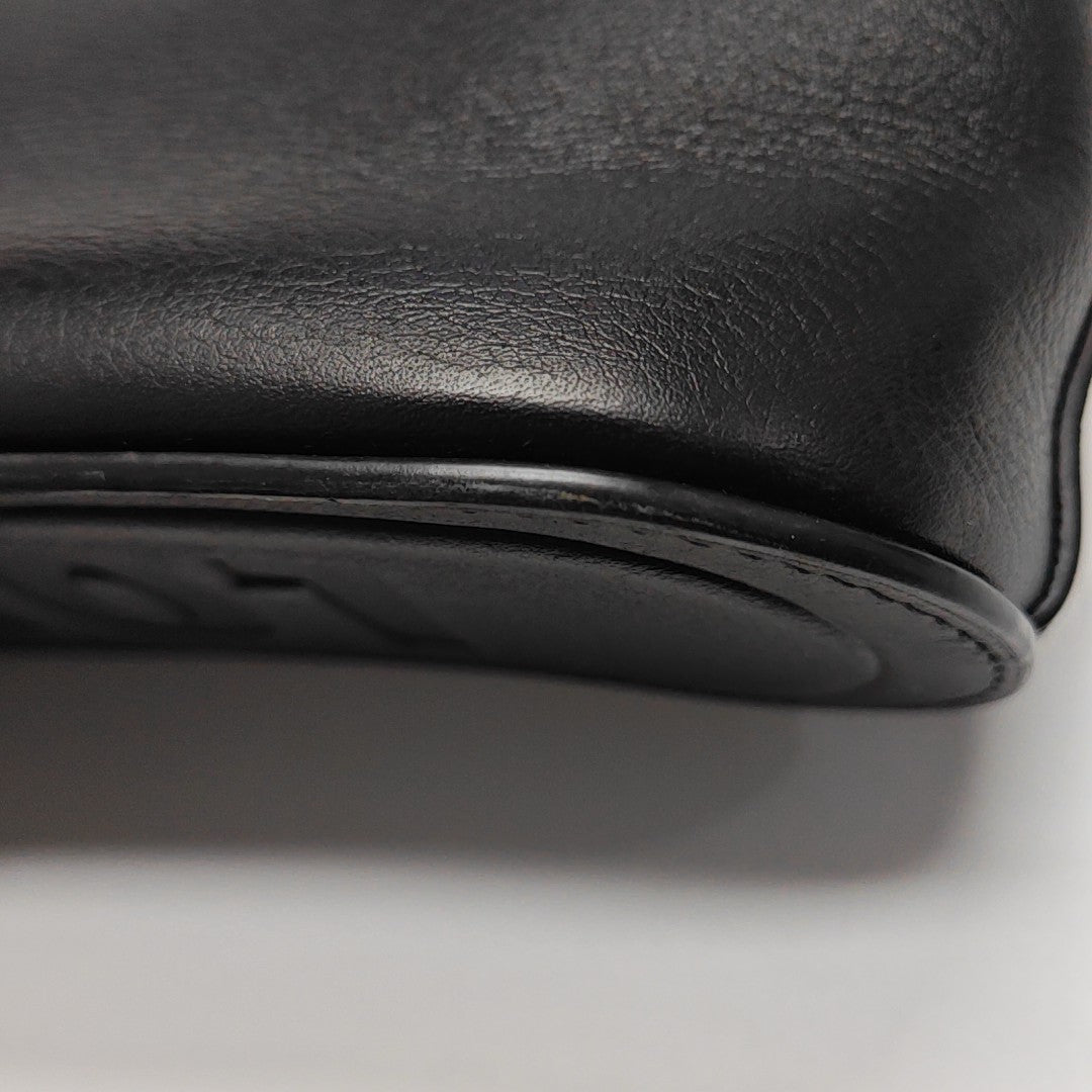 Calfskin Clutch Black