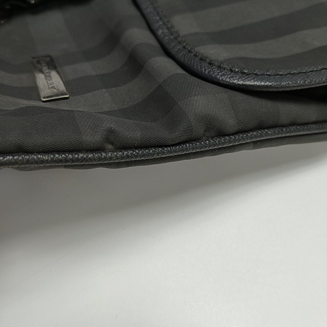 Fabric Crossbody Bag Black