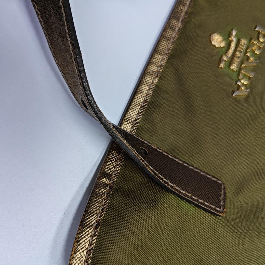 Vela Messenger Bag Nylon Green