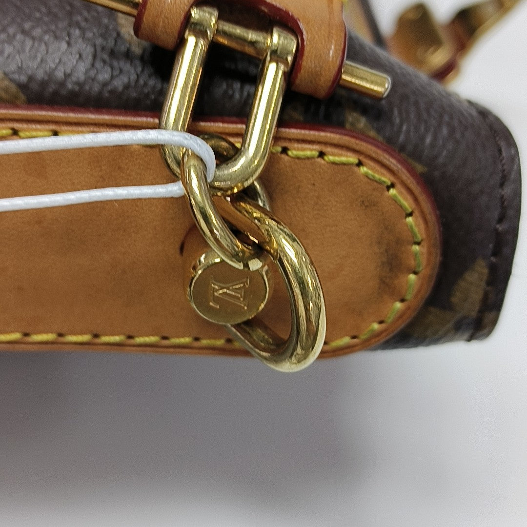DUFFLE Monogram Coated Canvas Brown