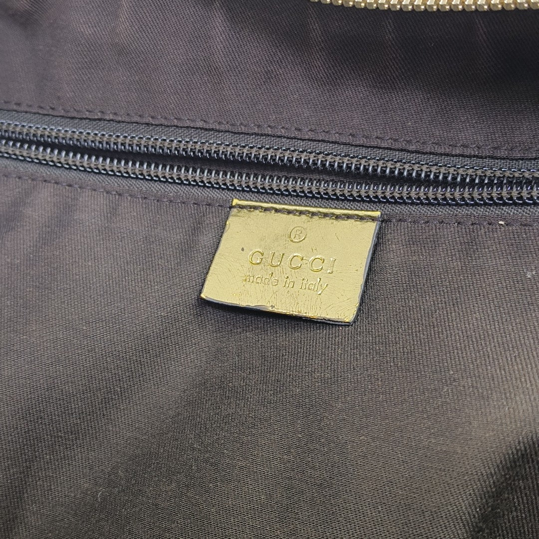 Monogram Coated Canvas Shoulder Bag Beige