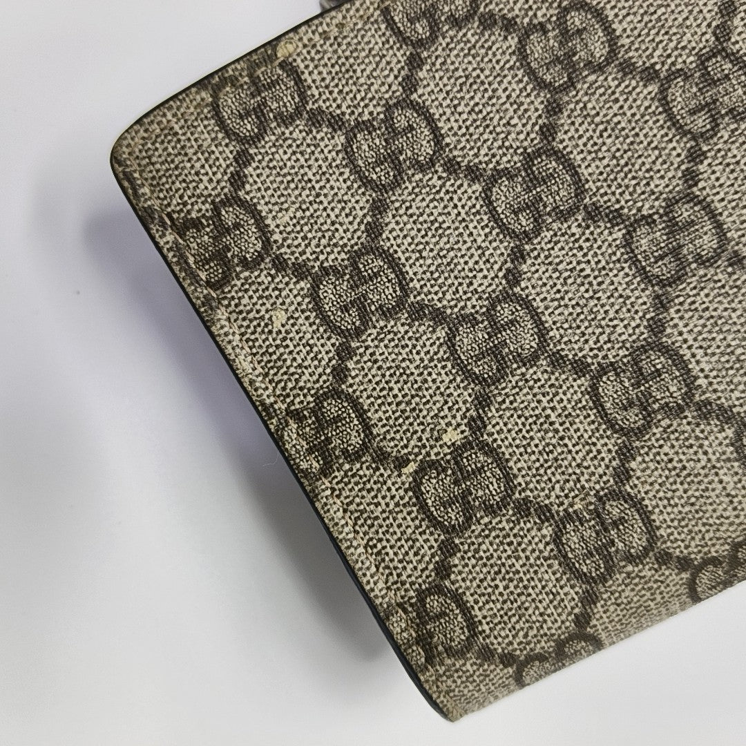 Dionysus Super Mini Monogram Coated Canvas Beige