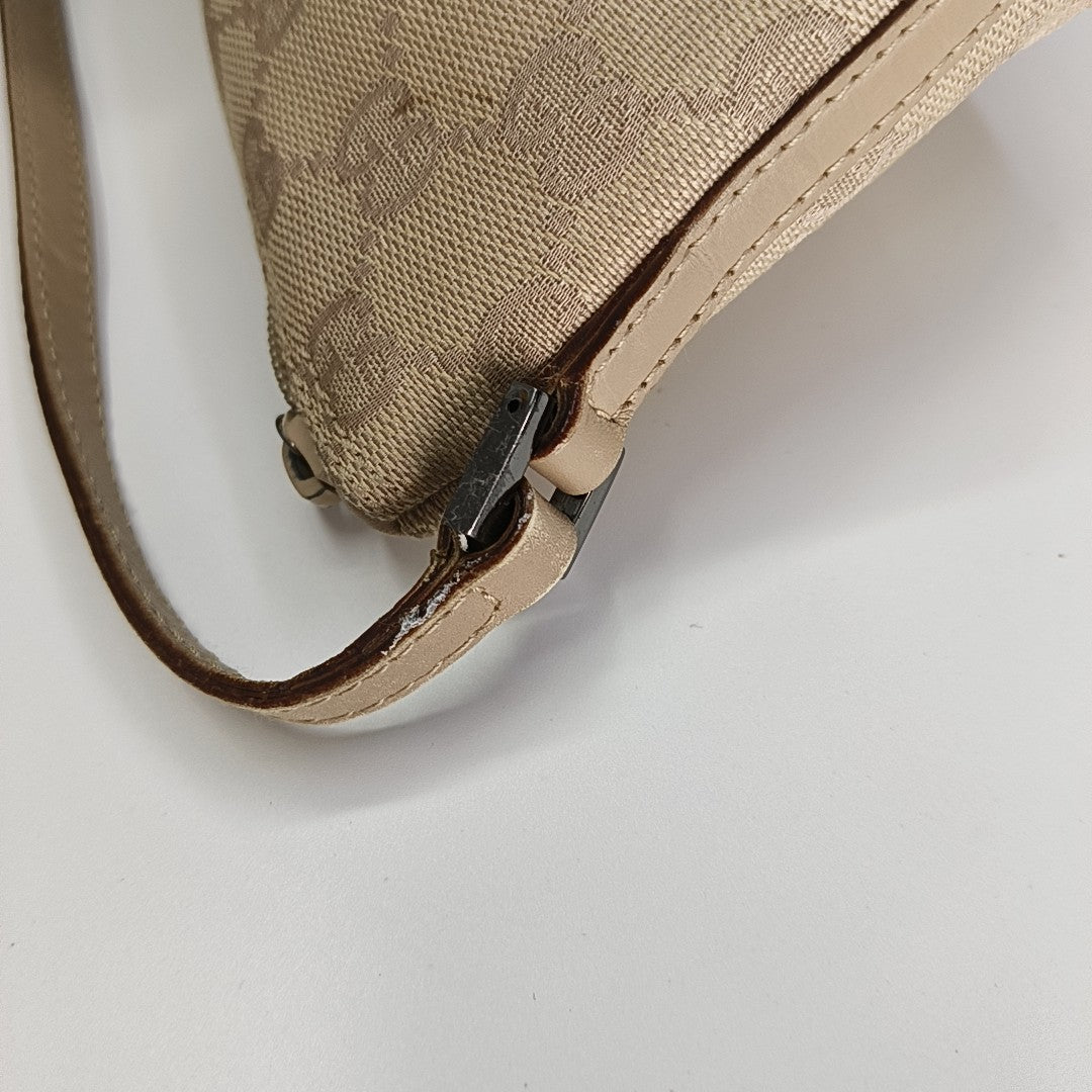 Monogram Canvas Top Handle Bag Beige