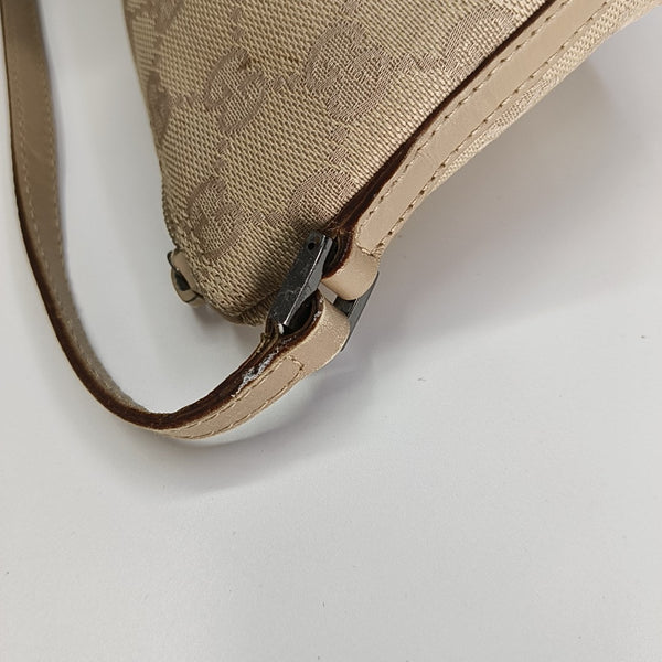 Monogram Canvas Top Handle Bag Beige