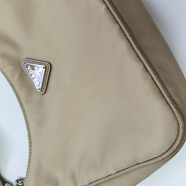 Re-Edition2000 Mini Nylon Beige