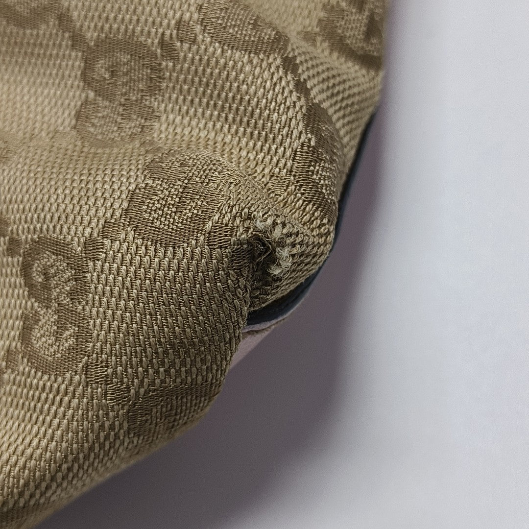 Monogram Canvas Tote Bag Brown