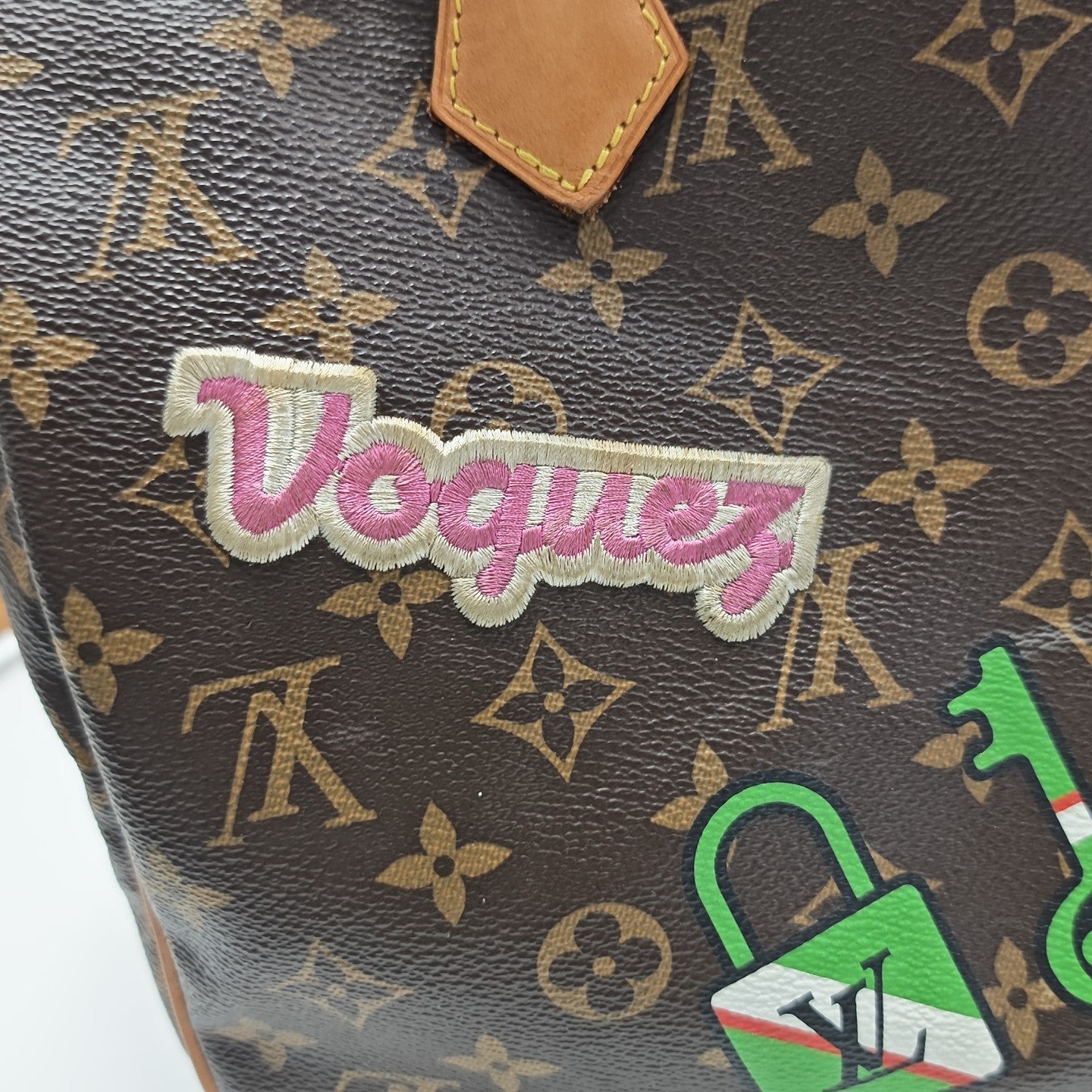 SPEEDY 30 Monogram Coated Canvas Brown