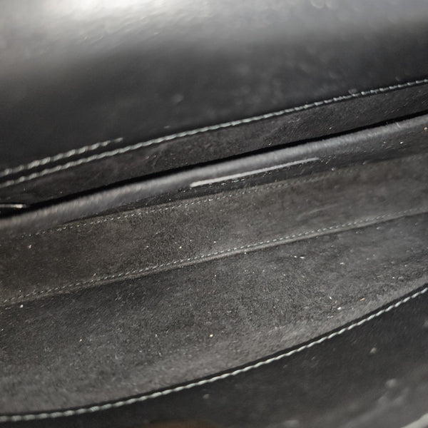 Lady D-Joy Medium Calfskin Black