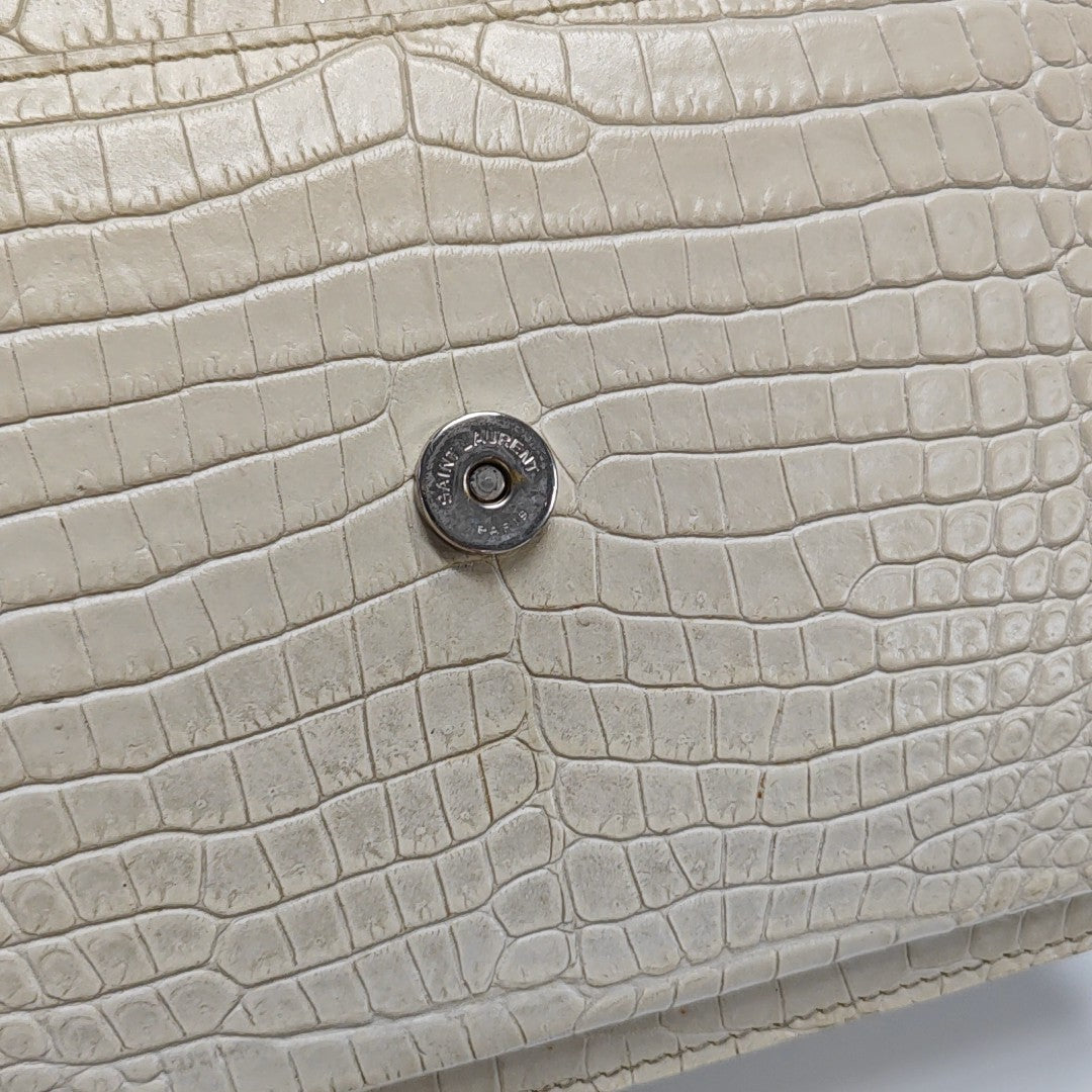SUNSET Medium Calfskin Beige