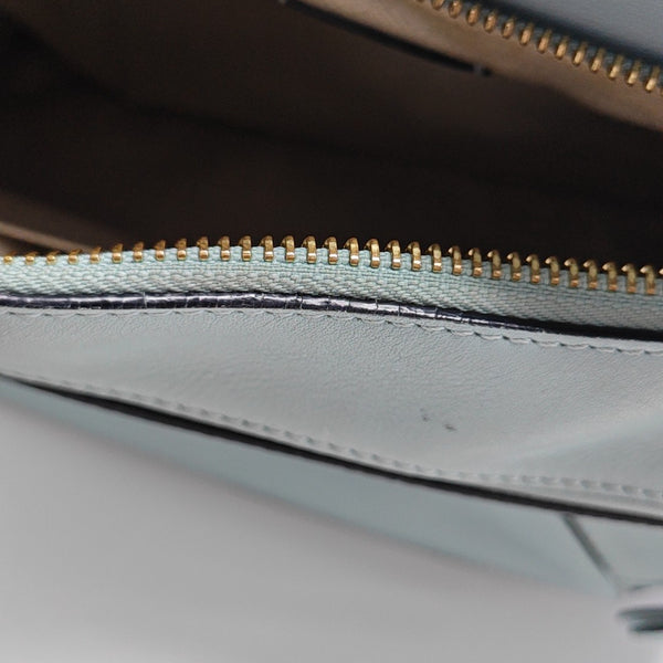 Puzzle Small Calfskin Blue