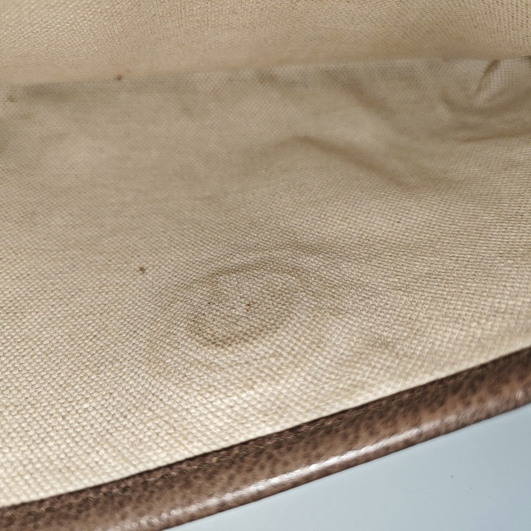 Neo Vintage Monogram Coated Canvas Beige