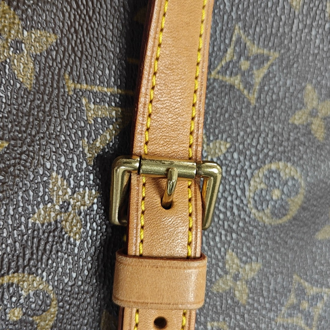 MUSETTE TANGO Monogram Coated Canvas Brown