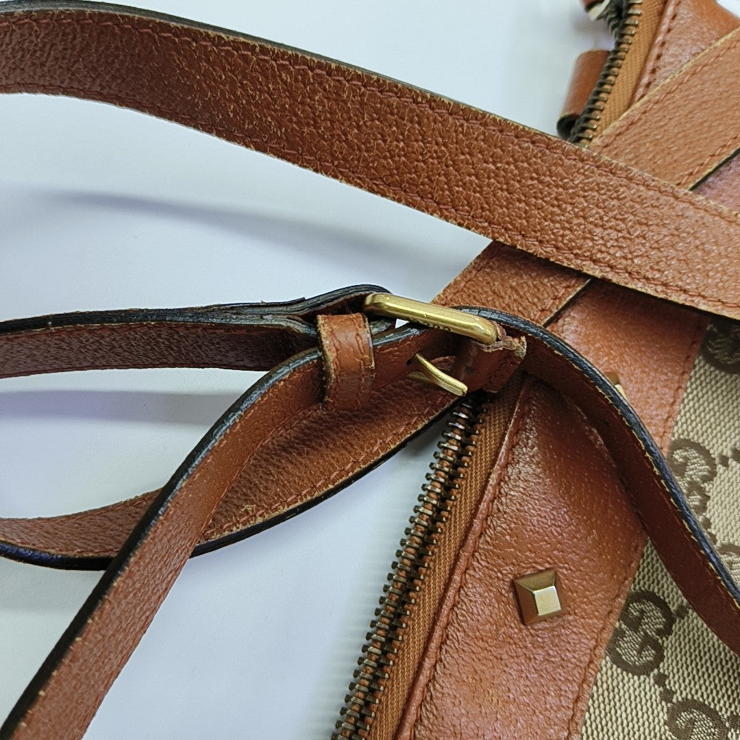 Miss GG Monogram Fabric Brown