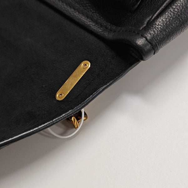 LOCKME TENDER PM Calfskin Black