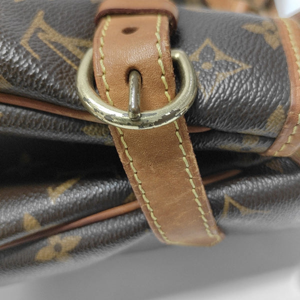 BATIGNOLLES GM Monogram Coated Canvas Brown