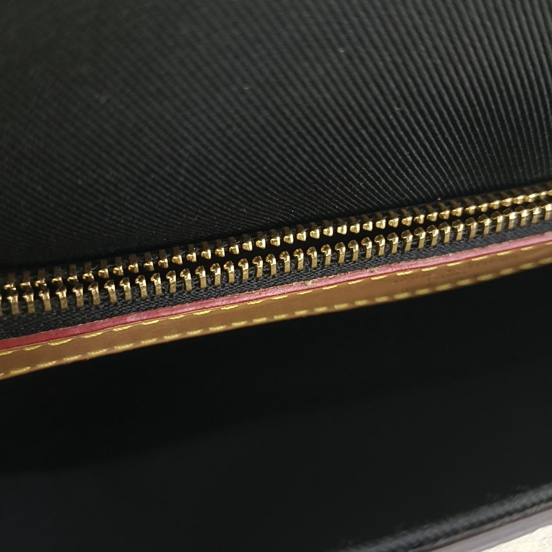 DIANE Monogram Coated Canvas Brown