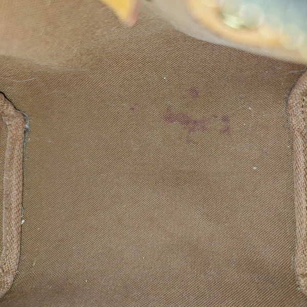 SPEEDY Nano Monogram Coated Canvas Brown