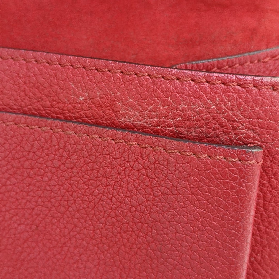 LOCKME BB Calfskin Red