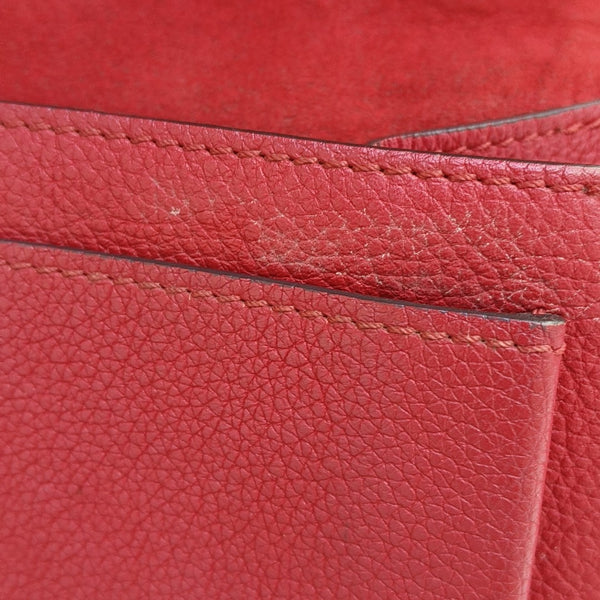 LOCKME BB Calfskin Red