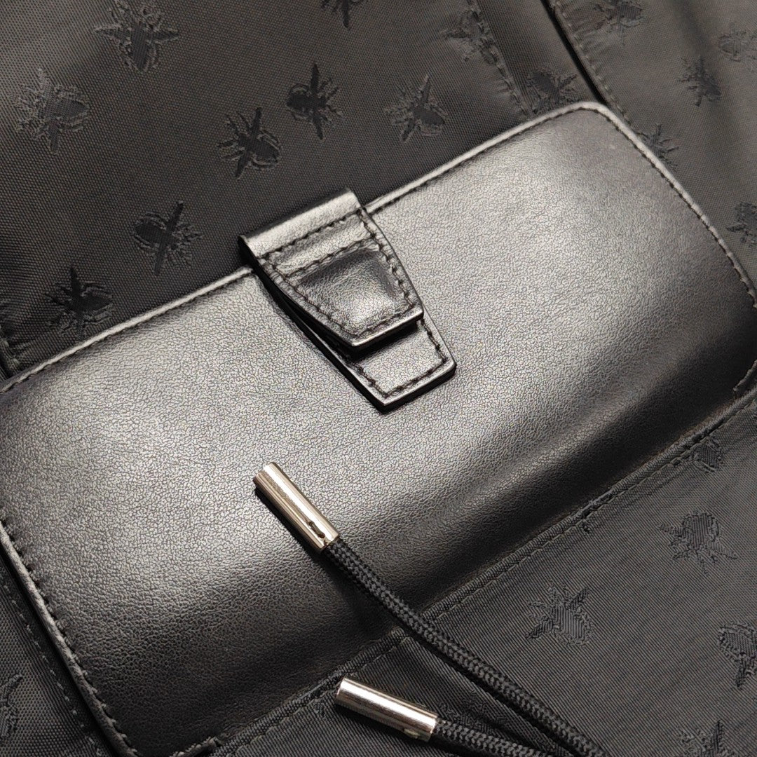 Fabric Backpack Black