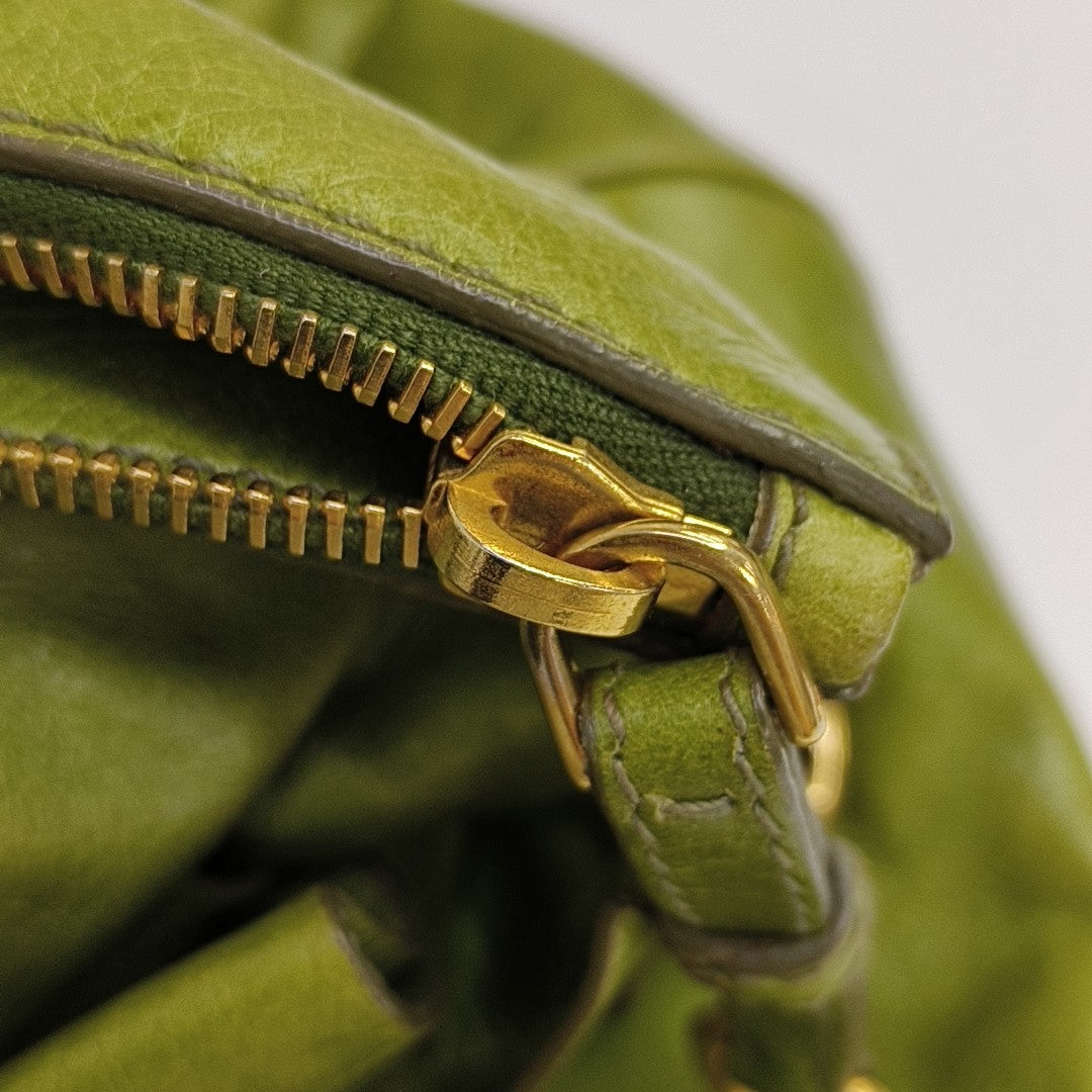 Vitello Calfskin Green