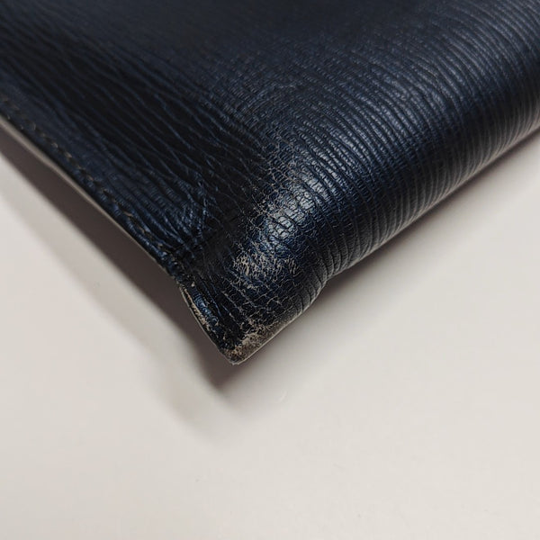 Calfskin Clutch Blue
