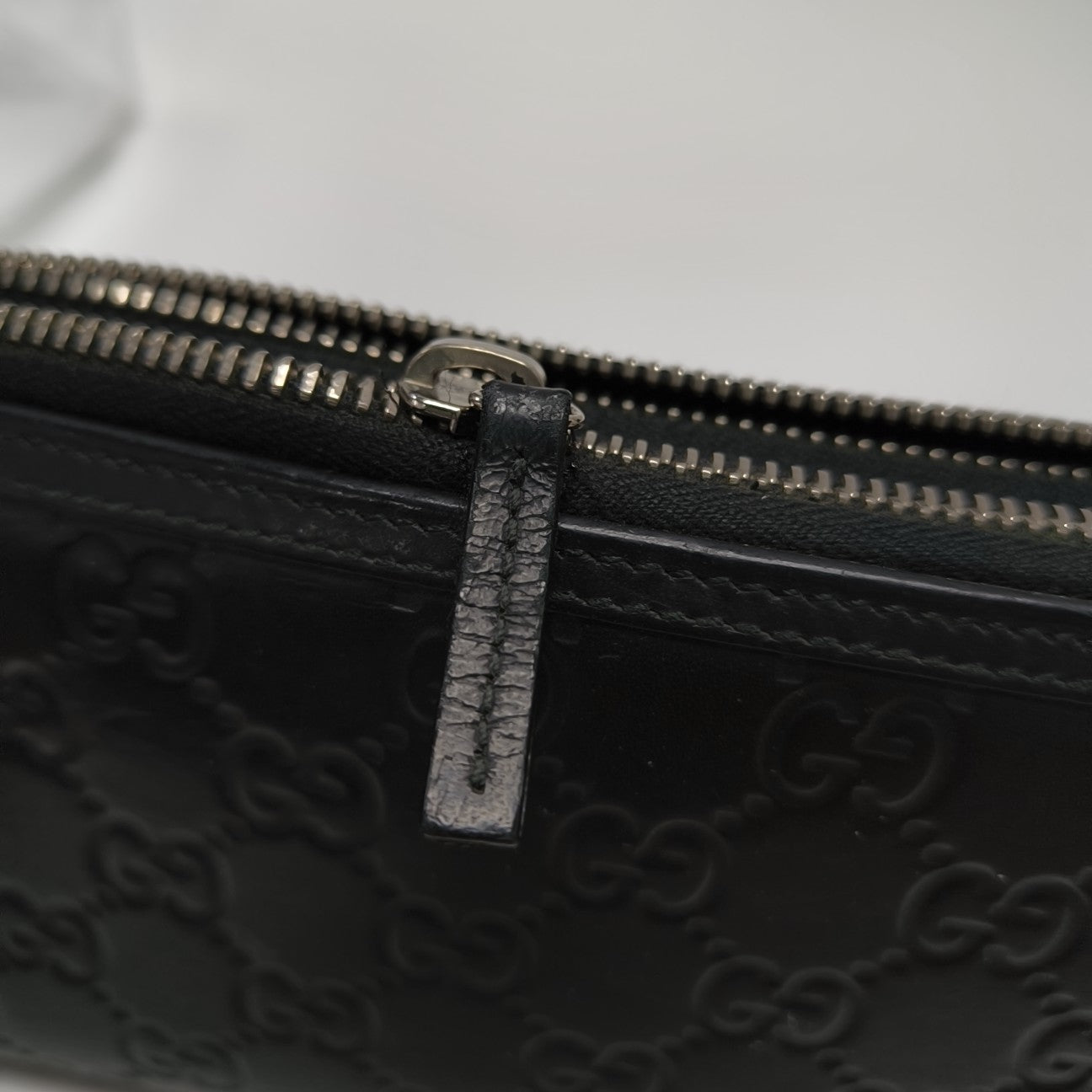 Monogram Calfskin Wallet Black