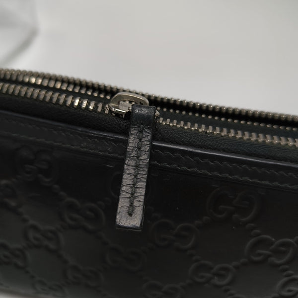 Monogram Calfskin Wallet Black
