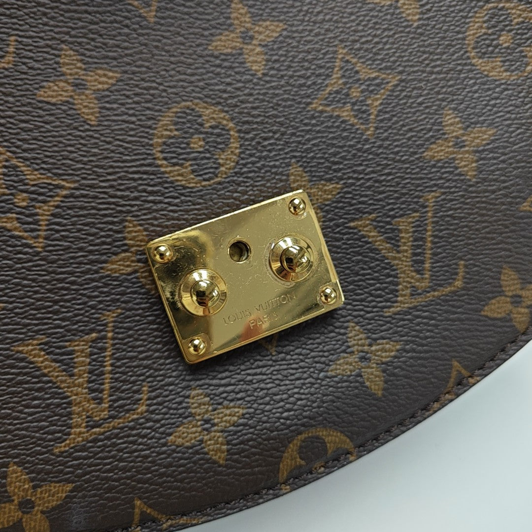 EDEN Monogram Coated Canvas Brown