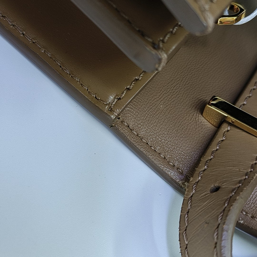 TB Small Calfskin Brown