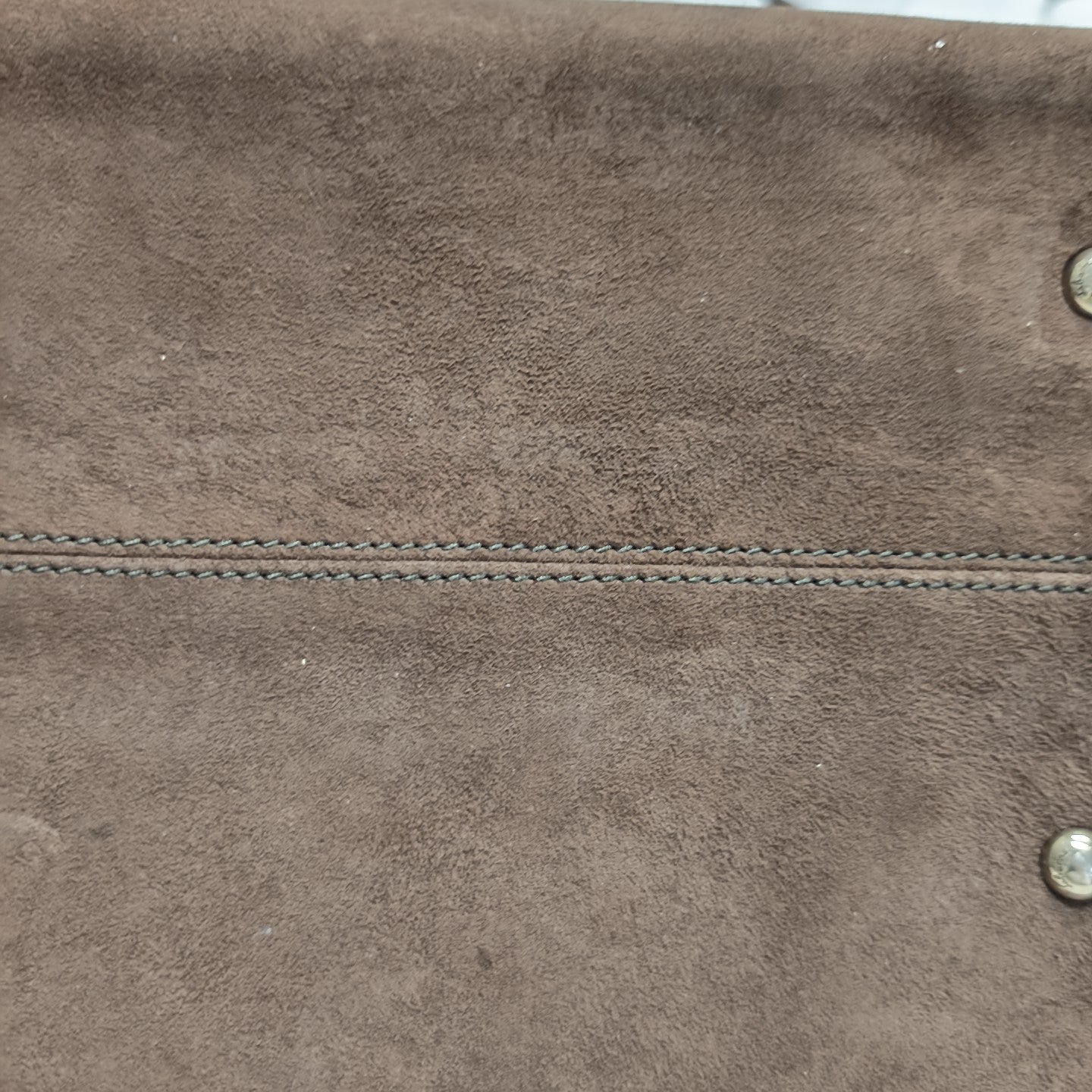 Calfskin Shoulder Bag Brown