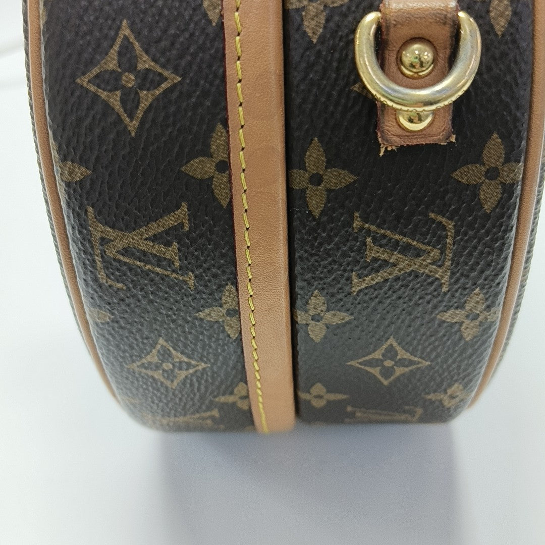 BOITE CHAPEAU PM Monogram Coated Canvas Brown