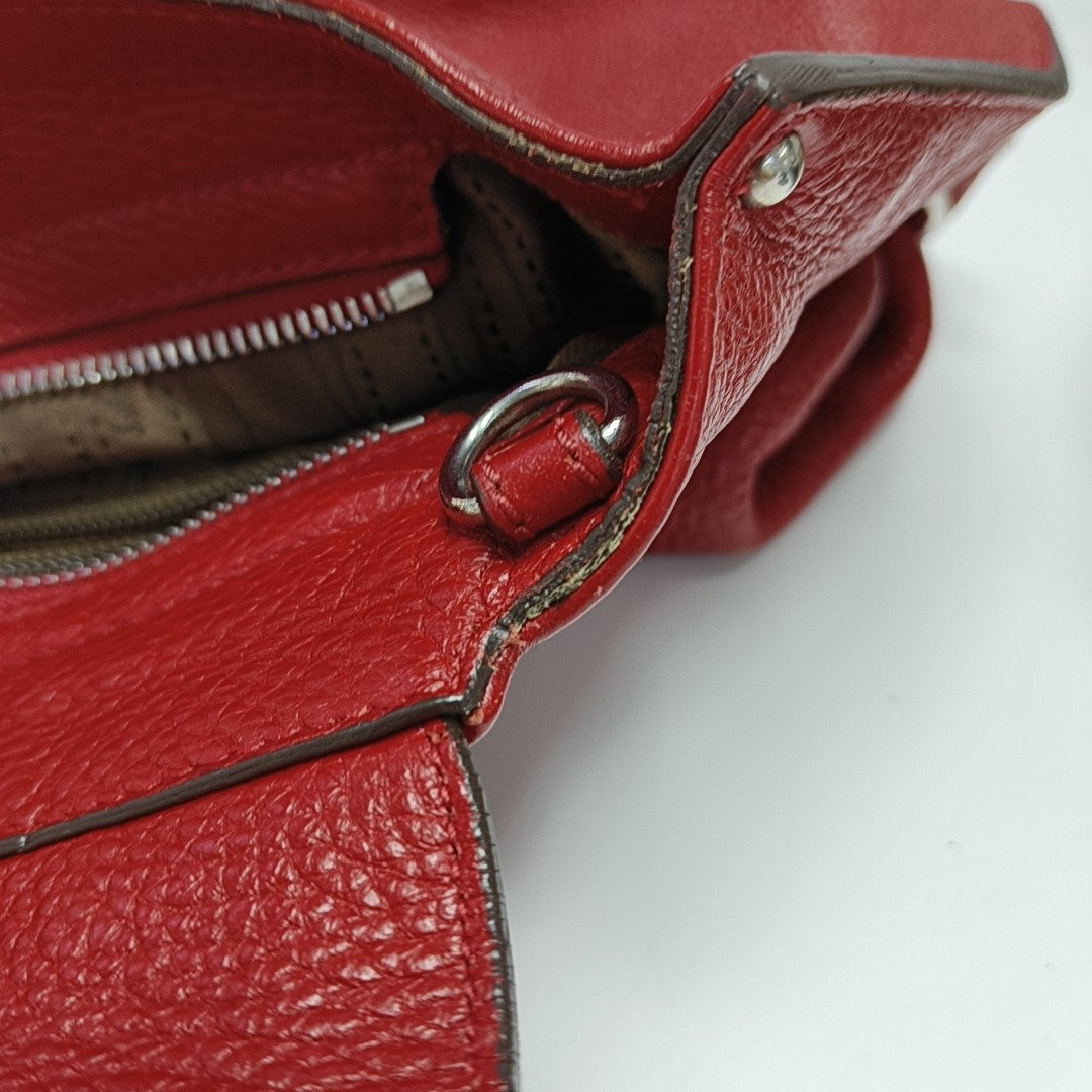 Sophia Large Calfskin Red