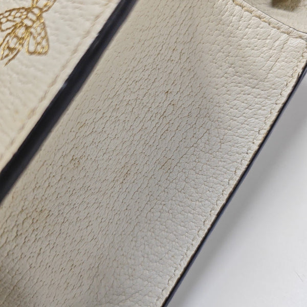 Sylvie Mini Calfskin White