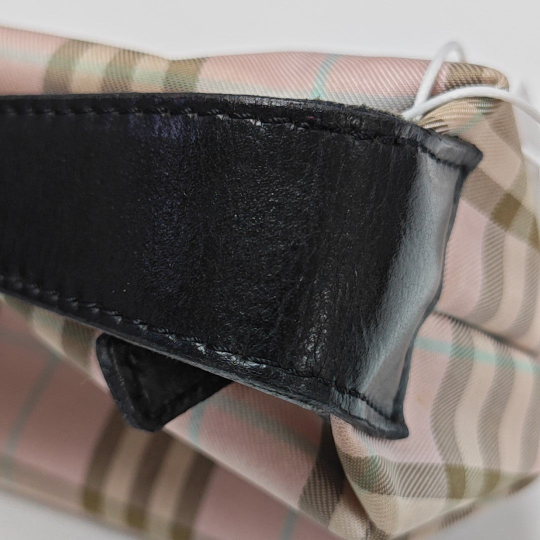 Canvas Top Handle Bag Pink