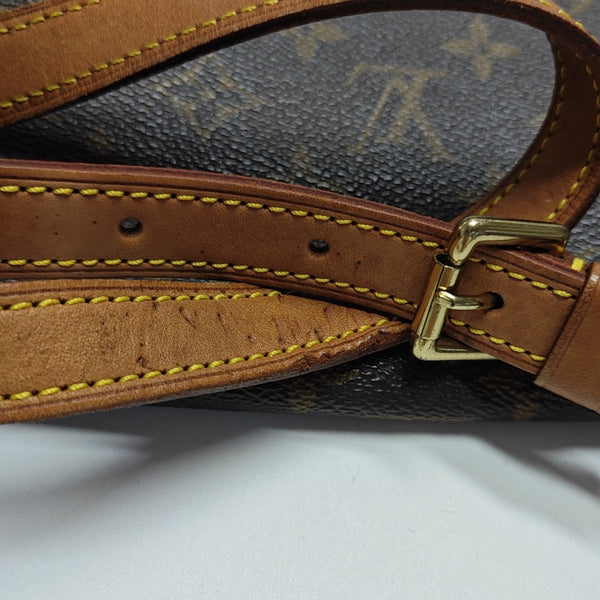 MUSETTE TANGO Monogram Coated Canvas Brown