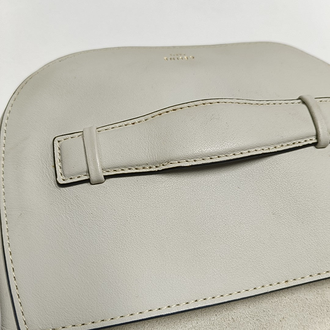 SYMMETRICAL Calfskin White