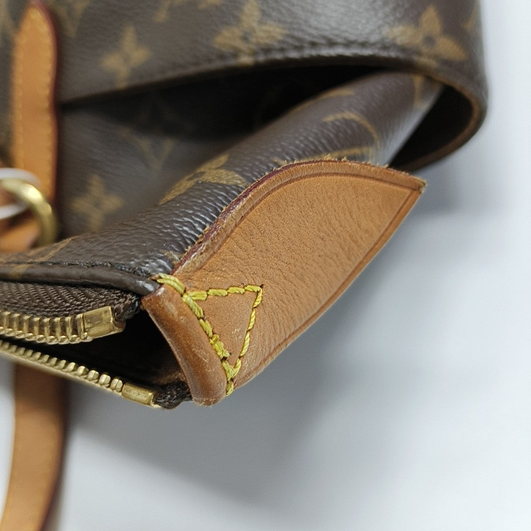 TOTALLY MM Monogram Coated Canvas Brown