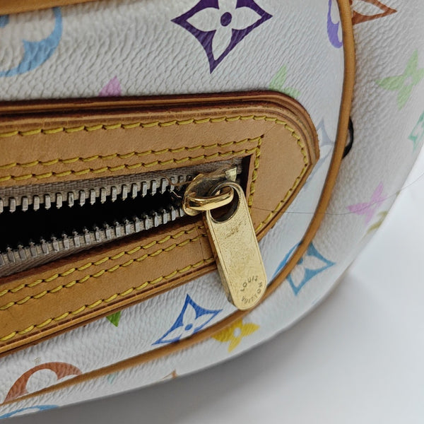 LV × TM PRISCILLA Monogram Coated Canvas White