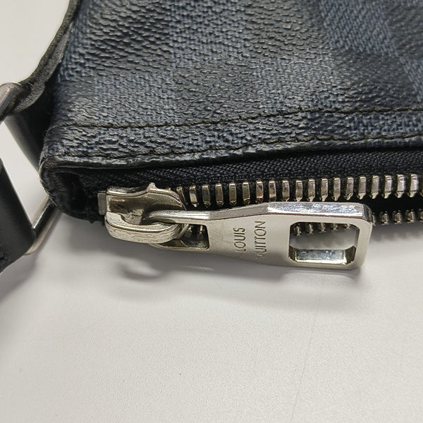 MICK PM Damier Coated Canvas Blue