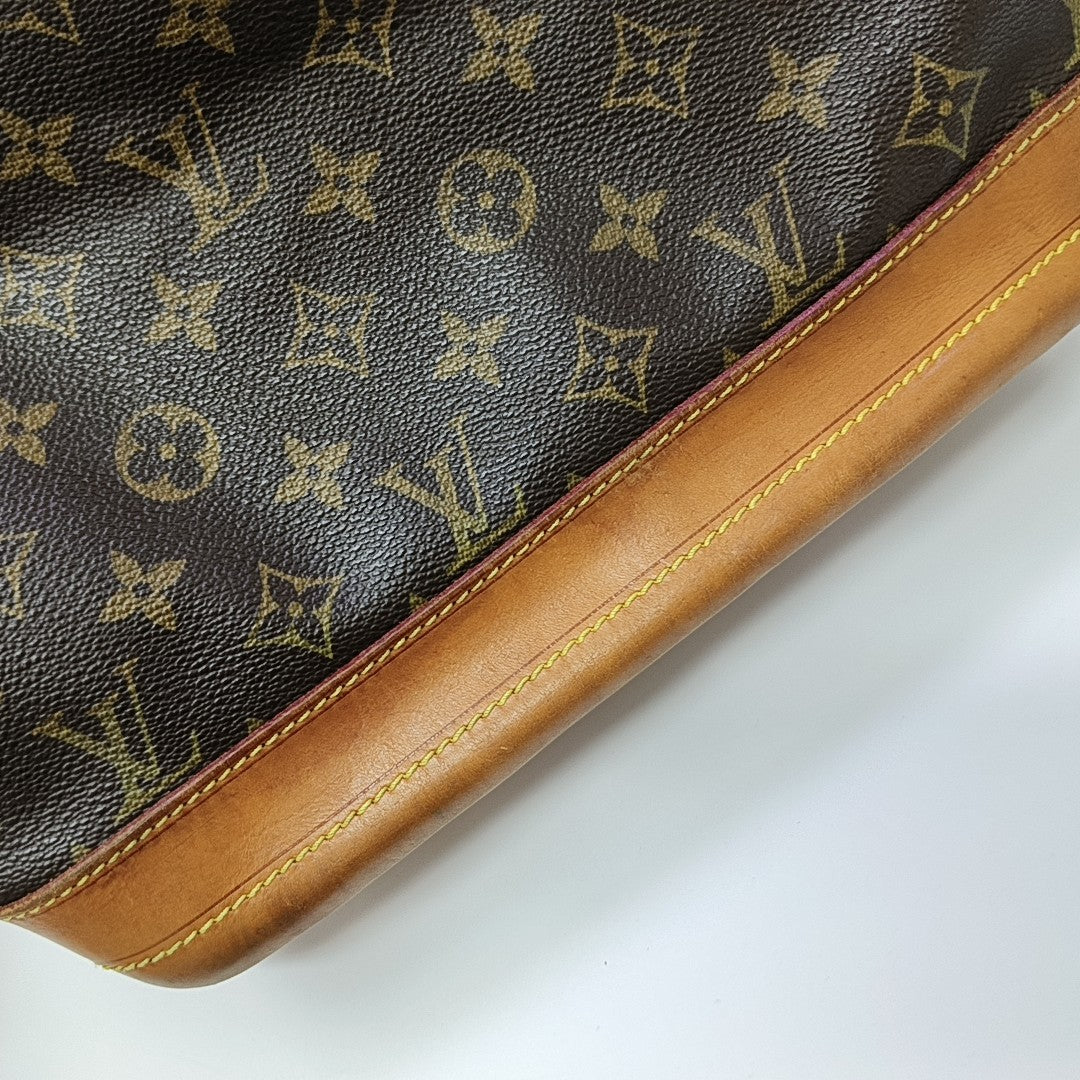 NOÉ GM Monogram Coated Canvas Brown