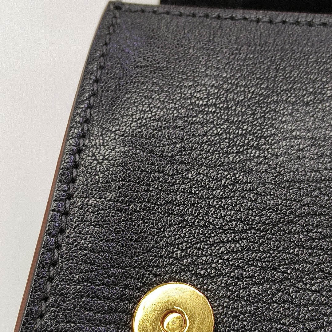 Miu Lady Calfskin Black