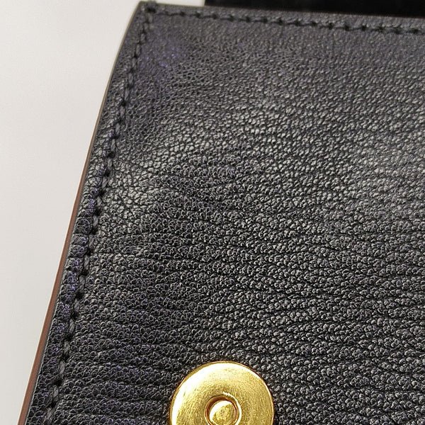 Miu Lady Calfskin Black
