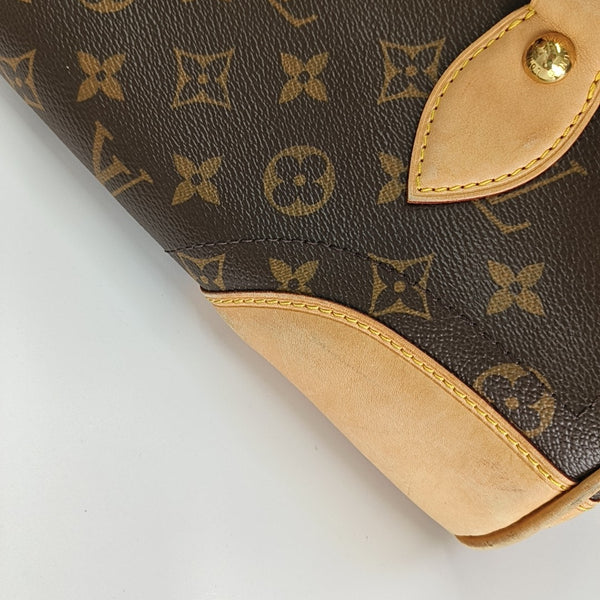 BEVERLY GM Monogram Coated Canvas Brown