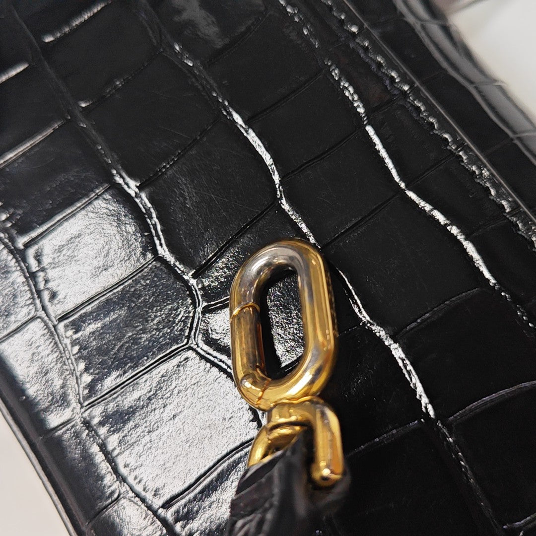 Hourglass XS Calfskin Black