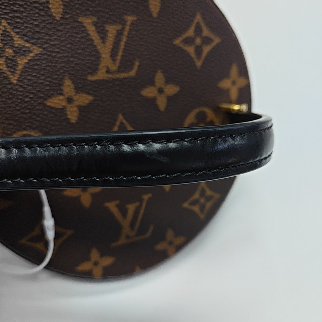CANNES PM Monogram Coated Canvas Brown